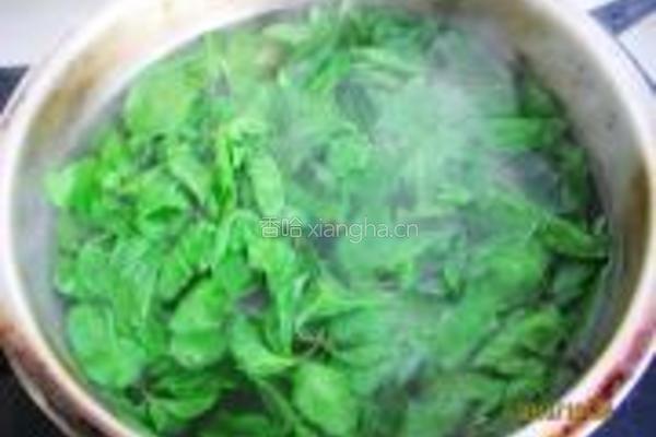 蒜米薄荷的做法图解2