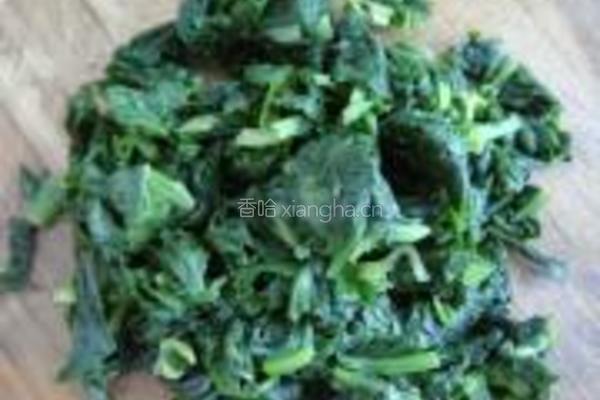 芹菜叶炒香干的做法图解4