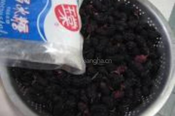 桑葚果酱的做法图解1