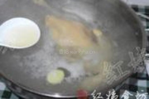 紫灵芝炖鸡的做法图解5