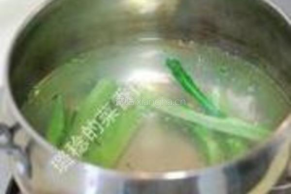 鲍鱼汁浸时蔬的做法图解6