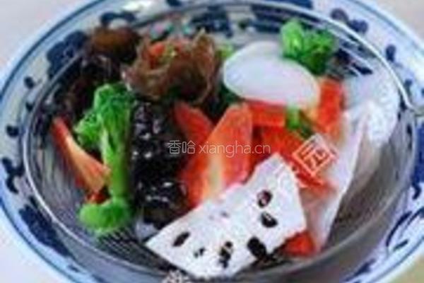 鲍鱼汁浸时蔬的做法图解9