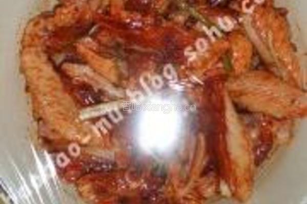 葱香鸡翅的做法图解6
