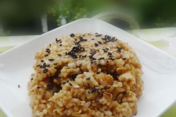 豆瓣酱蛋炒饭