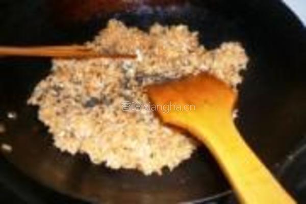 豆瓣酱蛋炒饭的做法图解7