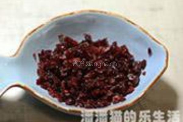 蔓越莓手切饼干的做法图解1