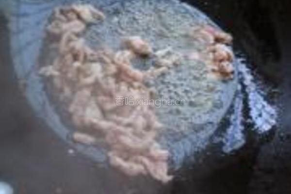 荷兰豆炒肉丝的做法图解5