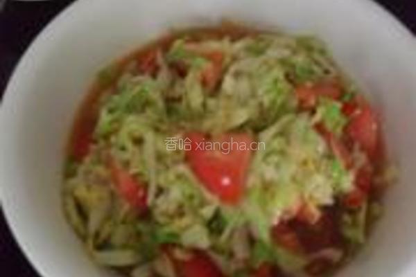 西红柿炒大头菜的做法图解6