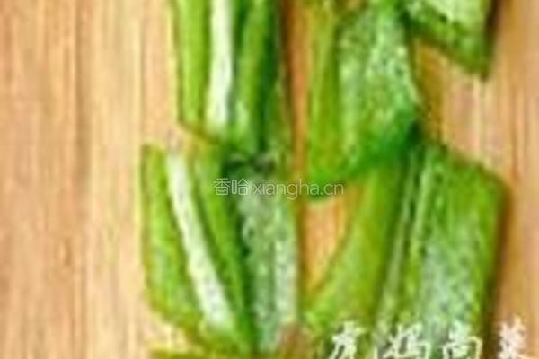 西瓜皮炒鸡蛋的做法图解7