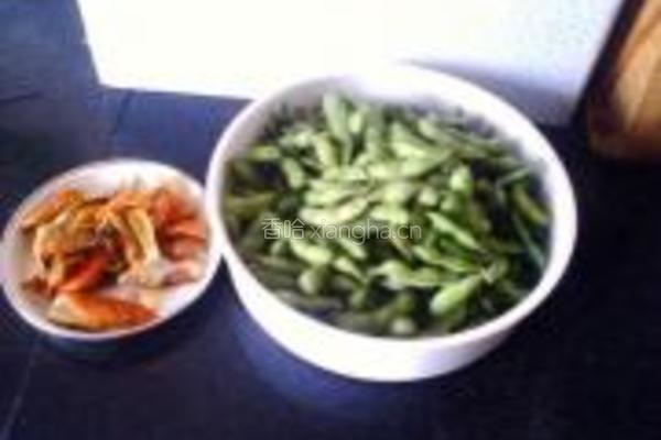 陈皮毛豆的做法图解1