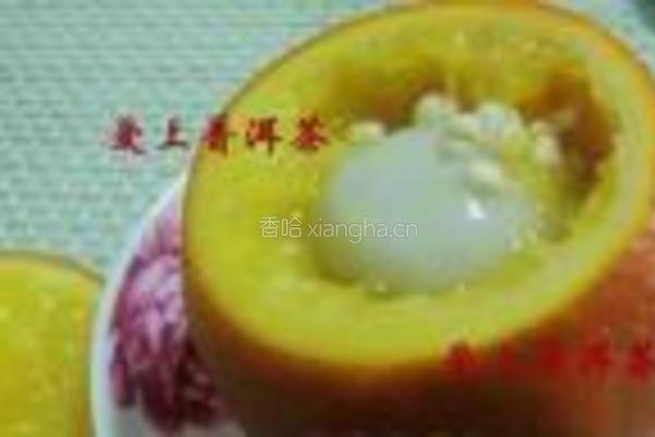 甜橙元宵煲的做法图解5