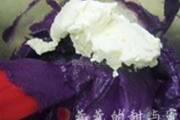 紫薯白巧克力蛋糕的做法图解9
