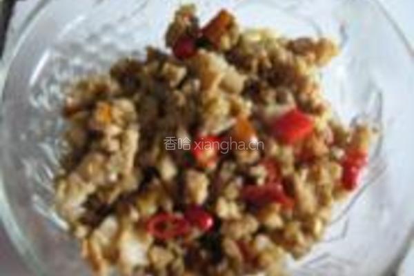 香菇肉末烧冬瓜的做法图解3