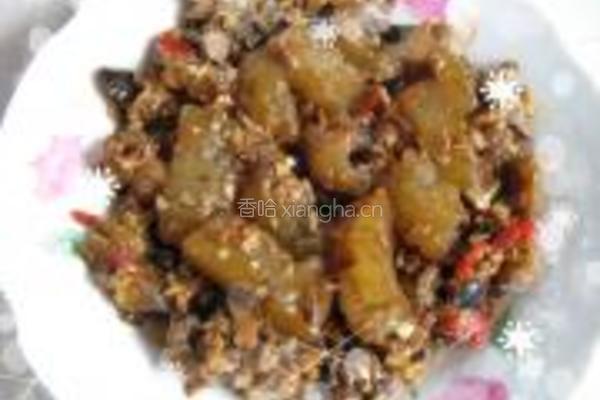 香菇肉末烧冬瓜的做法图解6