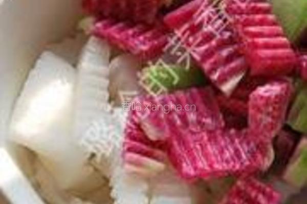 糖醋腌萝卜条的做法图解4