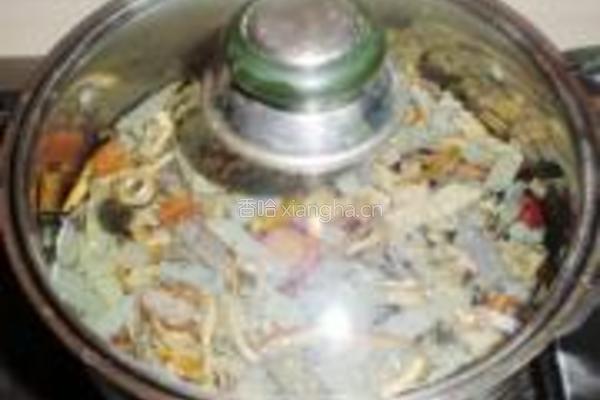 楂荷叶茶的做法图解3