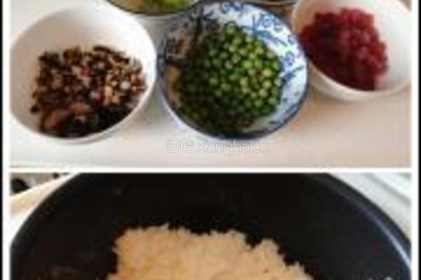 菇香酱油炒饭的做法图解1