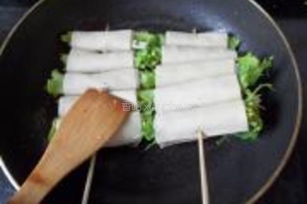 铁板豆皮卷的做法图解10