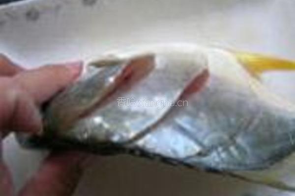 清蒸金鲳鱼的做法图解2
