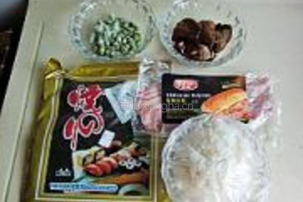 紫菜烧卖的做法图解1