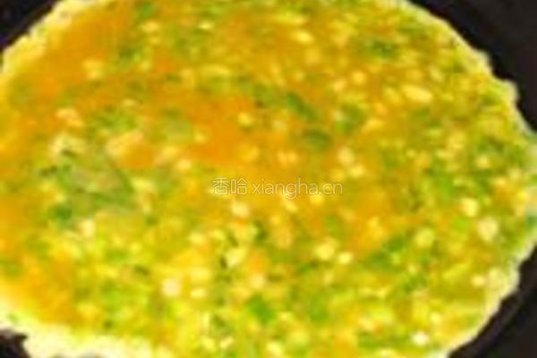 香葱炒蛋的做法图解4