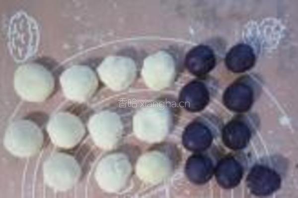 紫薯冰皮月饼的做法图解9