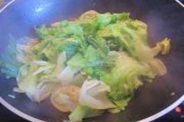 姜蒜蓉生菜的做法图解4