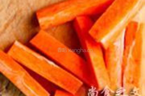 鱿鱼蔬菜卷的做法图解1