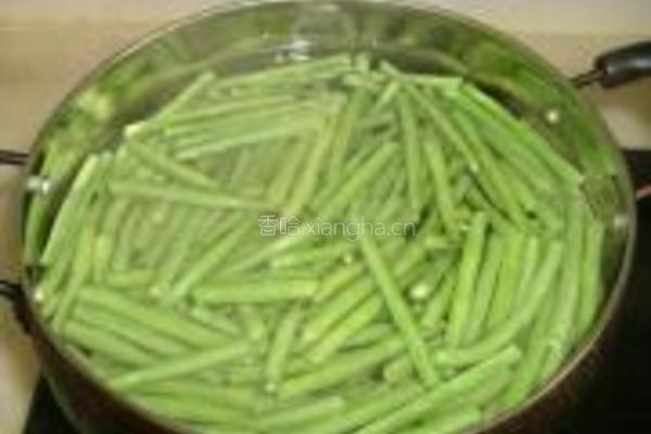 红油豆角的做法图解4