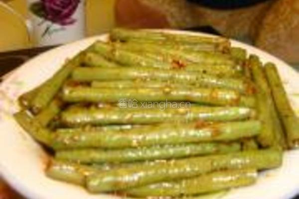 红油豆角的做法图解6