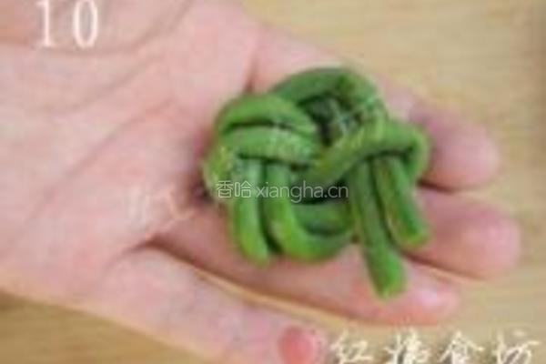 鸡肉酿豆角的做法图解10