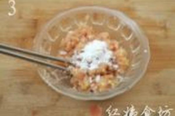 鸡肉酿豆角的做法图解3