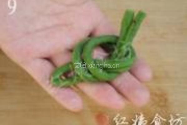 鸡肉酿豆角的做法图解9