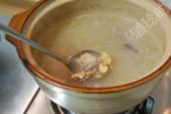 鸭肉鲍鱼干汤的做法图解11