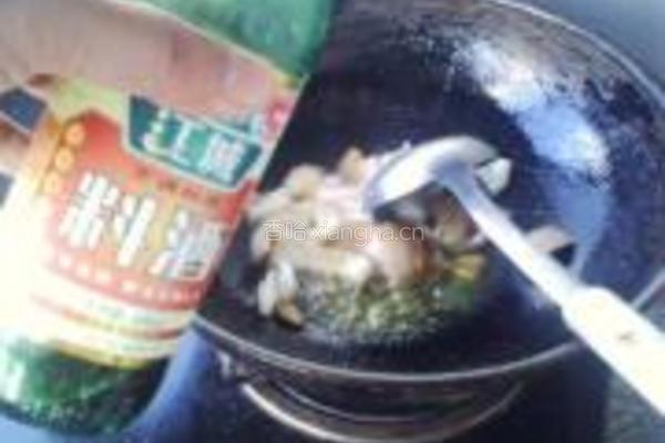 肉皮烧扁豆的做法图解6