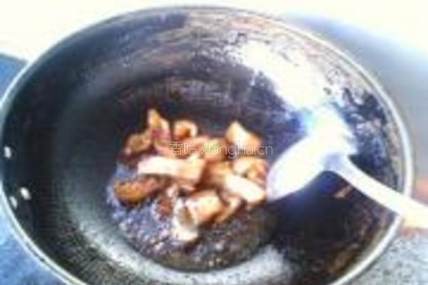 肉皮烧扁豆的做法图解8
