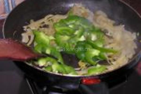 咸菜炒猪肚的做法图解5
