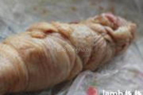 蜜汁蛋黄鸡腿卷的做法图解10