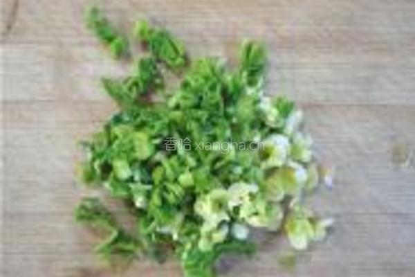 凉拌野生芦蒿的做法图解1
