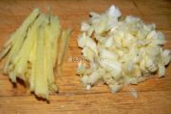 清炒芥菜的做法图解4