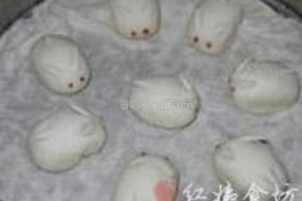 小兔奶黄包的做法图解24