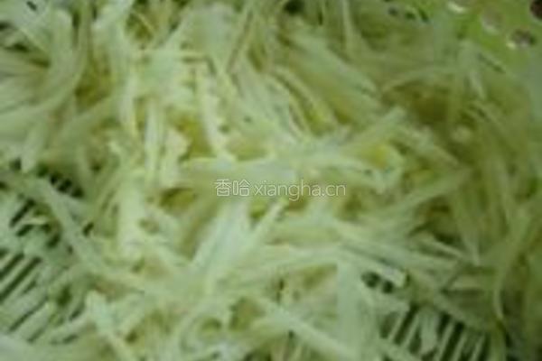 剁椒拌土豆丝的做法图解2