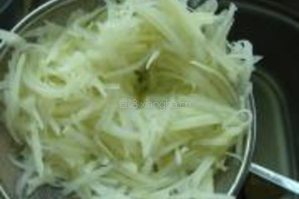 剁椒拌土豆丝的做法图解4