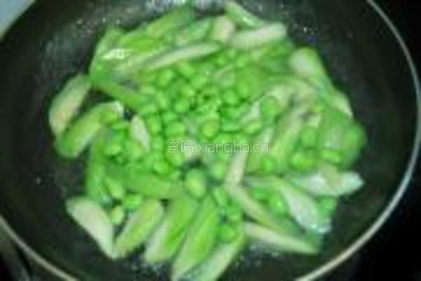 丝瓜炒毛豆籽的做法图解11
