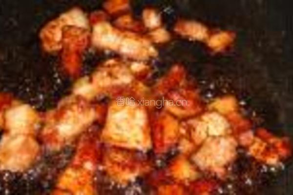 干蕨菜焖肉的做法图解6