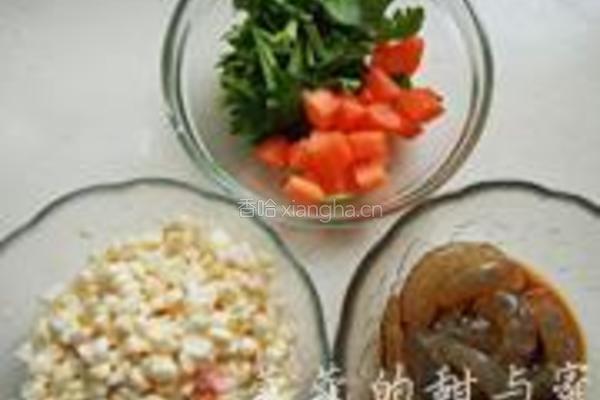 乳香鲜虾玉米酪的做法图解1