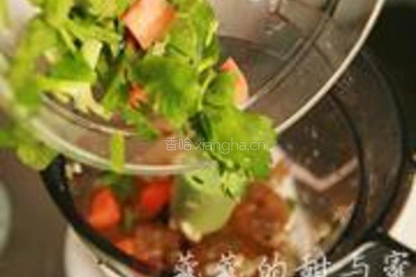 乳香鲜虾玉米酪的做法图解3