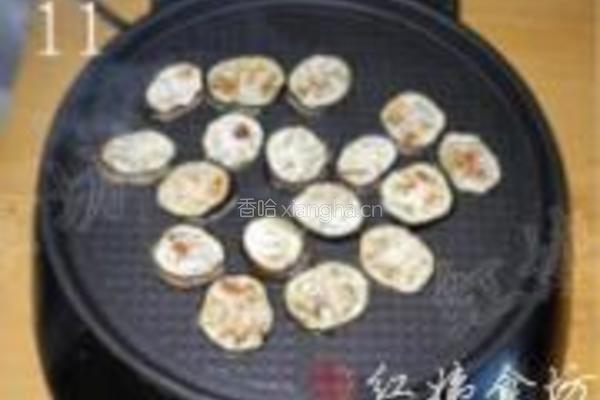 香煎茄盒的做法图解11