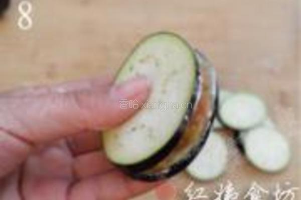 香煎茄盒的做法图解8