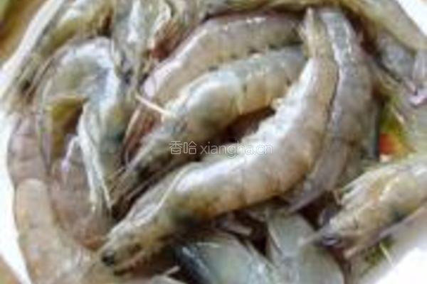 辣炒青虾的做法图解1